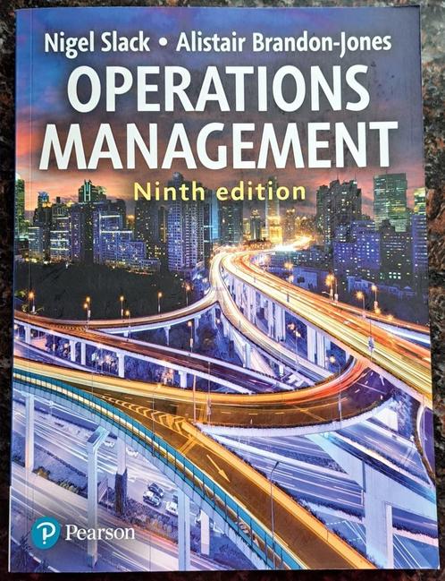 Operations Management, Boeken, Studieboeken en Cursussen, Zo goed als nieuw, HBO, Ophalen of Verzenden