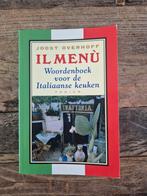 J. Overhoff - Il menu, Italië, Nieuw, Ophalen of Verzenden, J. Overhoff