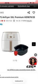 Airfryer Philips Beige Goud, Ophalen of Verzenden, Zo goed als nieuw, Airfryer