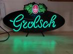 Vintage Grolsch Neonbord, Ophalen, Zo goed als nieuw, Lichtbak of (neon) lamp