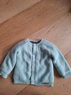 Noppies Vestje Borgvoering Mt 68 Mintgroen ZGAN, Ophalen of Verzenden, Zo goed als nieuw, Noppies, Truitje of Vestje