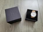 MVMT beige leren horloge ~ TH1600, Overige merken, Leer, Staal, Polshorloge