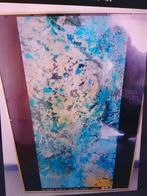 Robas satteliet opname Limburg achter glas, Ophalen, 1800 tot 2000, Nederland, Landkaart