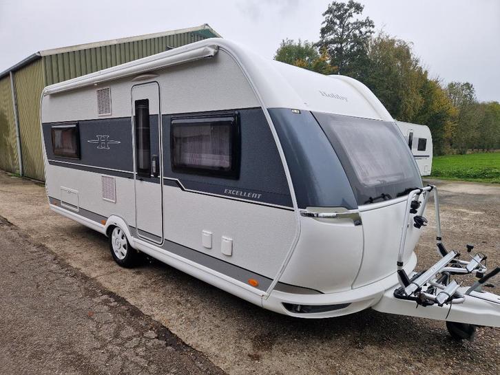 Hobby Excellent 540 FU, BJ 2020 Luifel Airco Mover 23950,- !, Caravans en Kamperen, Caravans, Bedrijf, tot en met 4, 1250 - 1500 kg