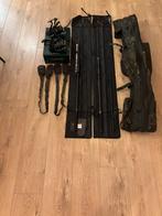 2x Nash Scope 9ft + 2x Shimano Ultegra 5500 XTD, Watersport en Boten, Hengelsport | Karpervissen, Ophalen, Zo goed als nieuw, Werphengel