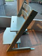 Stokke Tripp Trapp met babyzitje, Kinderen en Baby's, Kinderstoelen, Ophalen, Gebruikt, Meegroeistoel, Gordel(s)