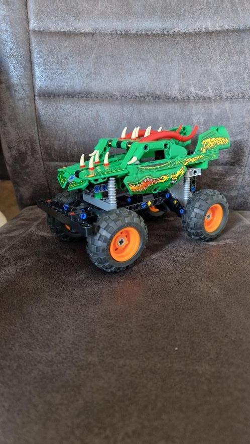Stoere Monster Jam Dragon Lego Technic 42149, Kinderen en Baby's, Speelgoed | Duplo en Lego, Zo goed als nieuw, Lego, Complete set