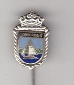 Loosdrecht emaille Scheepvaart speldje, Gebruikt, Niet vindbaar, Niet vindbaar, Speldje of Pin