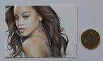 Realistische Miniatuur Tekening - Rihanna - Rafael Plessas, Antiek en Kunst, Verzenden