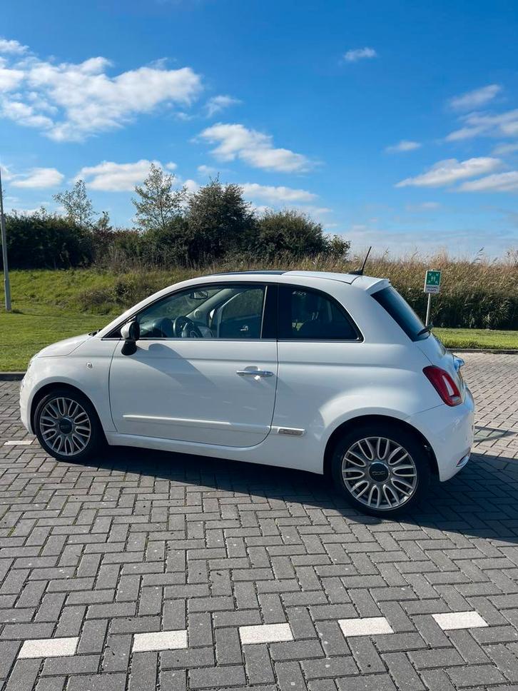 Fiat 500 Twinair Turbo 80pk eind 2015 automaat NIEUWE APK, Auto's, Fiat, Particulier, Airbags, Airconditioning, Bluetooth, Navigatiesysteem