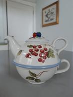 Theepotje Tea for one Villeroy en Boch Cottage, Ophalen of Verzenden, Zo goed als nieuw, Overige stijlen, Kop(pen) en/of Schotel(s)