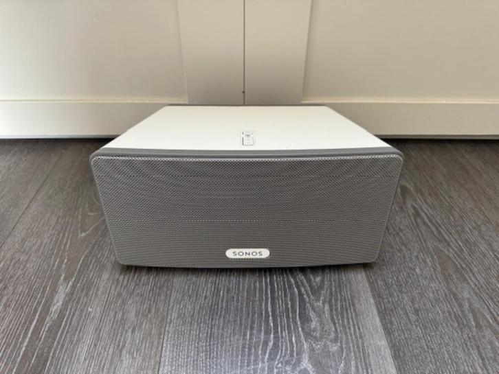 Sonos Play:3 wit [in nette staat], Audio, Tv en Foto, Luidsprekers, Zo goed als nieuw, Front, Rear of Stereo speakers, Sonos, Ophalen of Verzenden