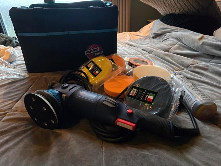 Polijstmachine van Polishing power Set - Compleet, Auto diversen, Autogereedschap, Zo goed als nieuw, Ophalen of Verzenden