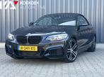 BMW 2-serie Cabrio 218i High Executive M sport Afn trekhaak, Automaat, Gebruikt, 4 stoelen, Alcantara