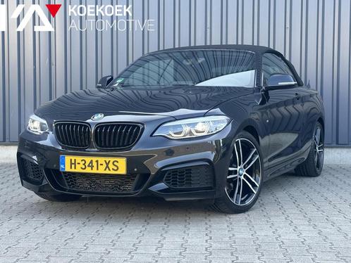 BMW 2-serie Cabrio 218i High Executive M sport Afn trekhaak, Auto's, BMW, Bedrijf, Te koop, 2-Serie, ABS, Achteruitrijcamera, Adaptieve lichten
