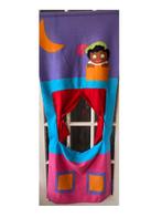 HEMA vintage deurpoppenkast Sinterklaas & Kerstfeest Thema, Diversen, Sinterklaas, Ophalen of Verzenden, Gebruikt