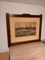 Mooi groot werk van de kunstenaar Anton Mauve, Antiek en Kunst, Ophalen of Verzenden