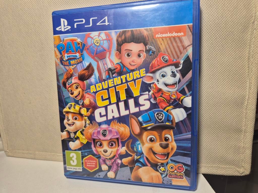 Paw Patrol the Movie Adventure City Calls ps4, Spelcomputers en Games, Games | Sony PlayStation 4, Avontuur en Actie, 1 speler