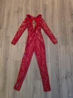 Lak catsuit, heel apart, Kleding | Dames, Verzenden, Zo goed als nieuw, Maat 38/40 (M), Zwart