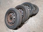 Stalen velgen met all season banden 165/70R14, Auto-onderdelen, Banden en Velgen, 14 inch, Gebruikt, Banden en Velgen, Ophalen of Verzenden