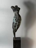 Bronzen sculptuur van een naakte vrouw, Ophalen of Verzenden