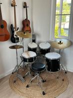 Paiste 101 Brass bekkenset hihat, crash, ride, Muziek en Instrumenten, Ophalen of Verzenden, Zo goed als nieuw, Overige merken