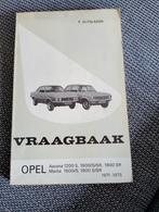Vraagbaak handleiding Opel Ascona , Manta , nette staat, Ophalen of Verzenden