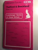 Reisplattegrond-Kaart Thetford & Breckland., Gelezen, Overige typen, Ophalen of Verzenden