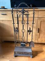 Te koop open haarden set, Huis en Inrichting, Haarden, Ophalen, Zo goed als nieuw, Vrijstaande haard, Houthaard