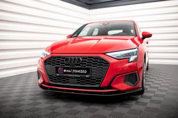Voorlip sideskirt spoiler diffuser - Audi A3 Sedan 8Y 20-24 beschikbaar voor biedingen
