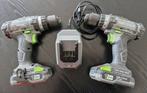 2 Lux-Tools @ccuboormachines met Oplader, Ophalen, Gebruikt, Minder dan 400 watt, Boor- en Schroefmachine