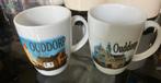 2 mokjes Ouddorp Handmade by Djem Holland, samen 5 euro., Huis en Inrichting, Keramiek, Ophalen of Verzenden, Zo goed als nieuw