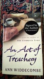 Ann Widdecombe, An Act of Treachery (Signed edition), Europa overig, Ann Widdecombe, Ophalen of Verzenden, Zo goed als nieuw