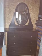 Ikea Malm kaptafel met spiegel, Ophalen, Gebruikt, 50 tot 100 cm, Minder dan 100 cm