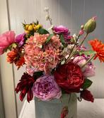 Zijde boeket nieuw, Huis en Inrichting, Woonaccessoires | Kunstplanten en Kunstbloemen, Ophalen of Verzenden, Nieuw, Binnen