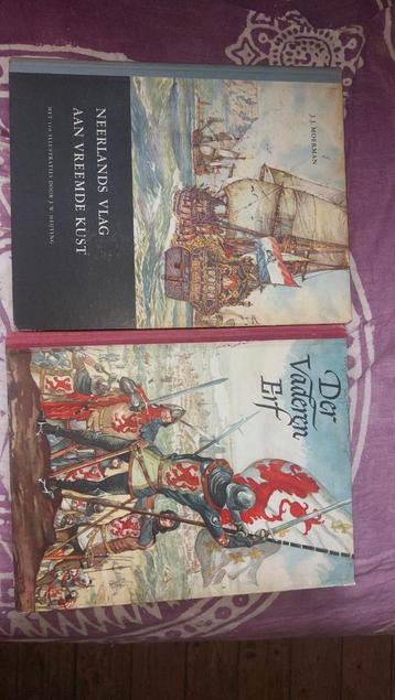 2x Plaatjesboek Vaderlandse Geschiedenis - Koek en Beschuit beschikbaar voor biedingen