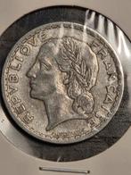 Franse 5 Francs 1945, Postzegels en Munten, Munten | Europa | Niet-Euromunten, Ophalen of Verzenden, Frankrijk, Losse munt, Zilver