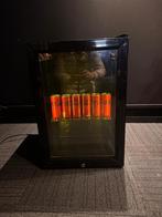 Glasdeur koelkast met led verlichting, Zonder vriesvak, 200 liter of meer, 60 cm of meer, Zo goed als nieuw