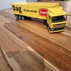 DAF95 MET 3 ASSER GESLOTEN TRAILER & RECLAME NETJES ., Verzenden, Zo goed als nieuw, Bus of Vrachtwagen, Lion Toys