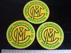 3x sticker Coppens mengvoeders hoogeloon logo, Verzenden, Zo goed als nieuw, Bedrijf of Vereniging