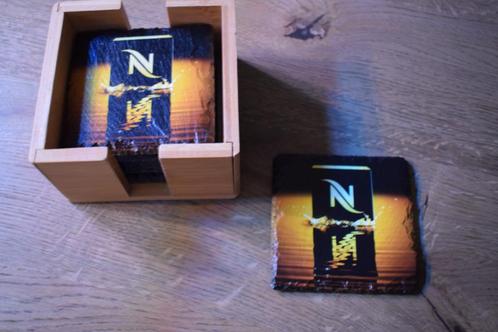 Leisteen onderzetters Nesspresso, Huis en Inrichting, Woonaccessoires | Onderzetters, Nieuw, Overig, Ophalen of Verzenden