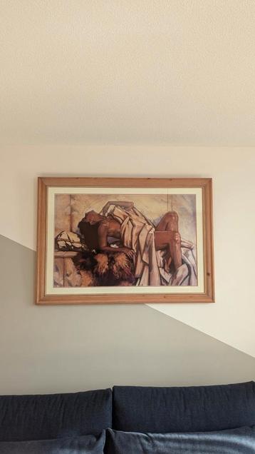 Framed Nico Vrielink Painting beschikbaar voor biedingen