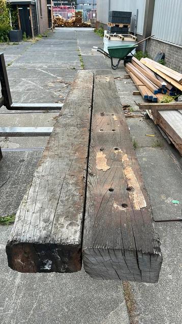 2x hardhouten biels 325cm beschikbaar voor biedingen