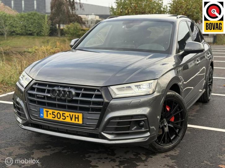 Audi Q5 2.0 TFSI quattro Sport S Line Black Edition PANO|B&O, Auto's, Audi, Bedrijf, Te koop, Q5, 4x4, ABS, Achteruitrijcamera