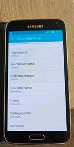 Samsung Galaxy S5, Telecommunicatie, Gebruikt, Zwart, Touchscreen, Ophalen of Verzenden