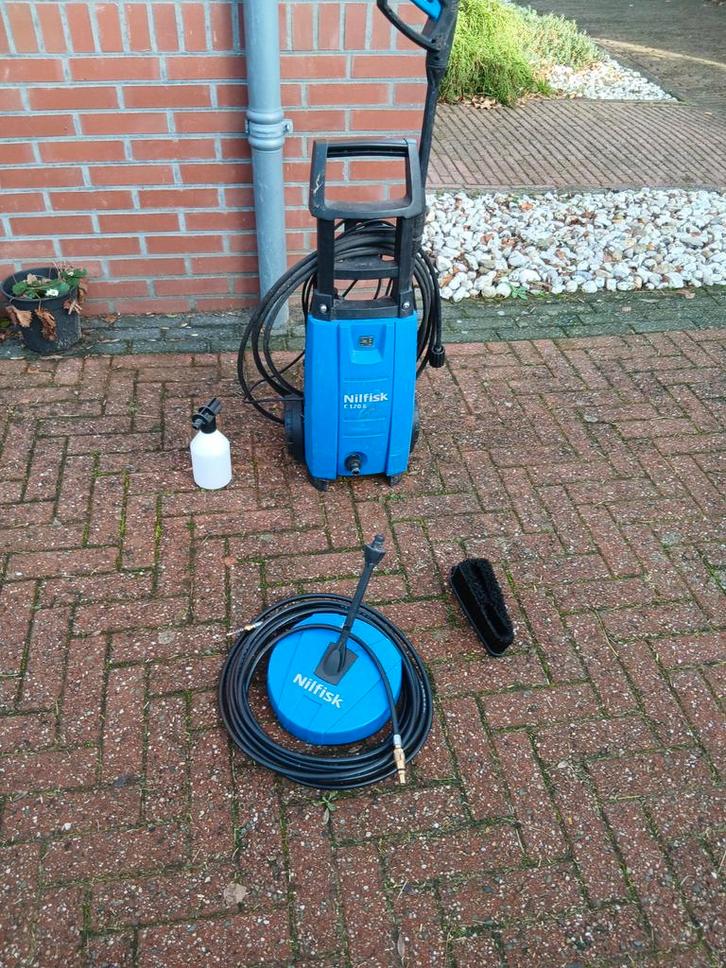 Nilfisk hoge druk reiniger met mankement, Tuin en Terras, Hogedrukreinigers, Gebruikt, Elektrisch, Ophalen