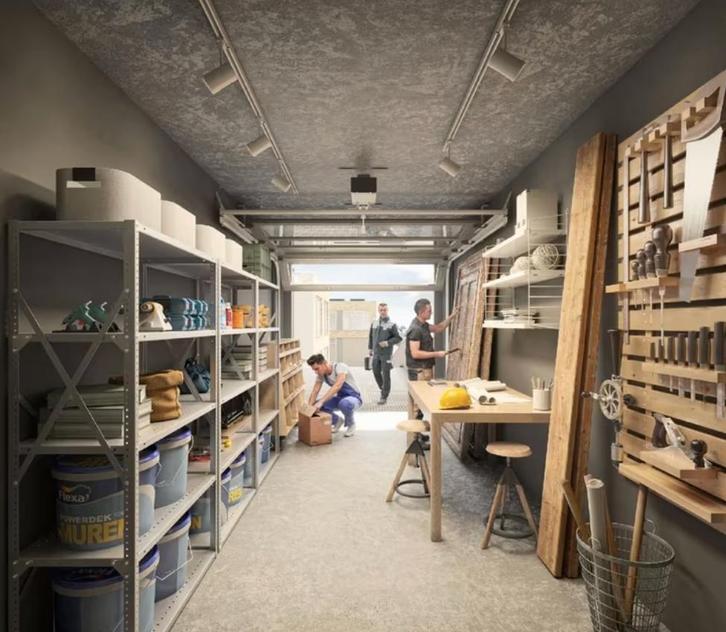 Te huur: Garagebox begane grond – Zaandam Westerspoor-Zuid, Audio, Tv en Foto, Accu's en Batterijen, Zo goed als nieuw, Ophalen