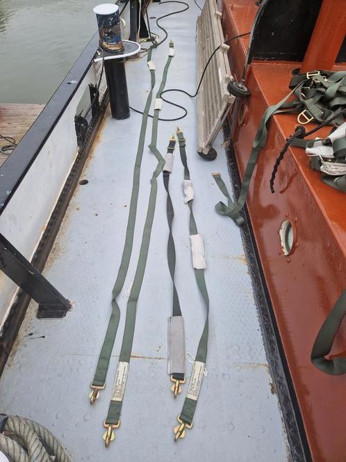 Spanbanden Sjorbanden defensie 6000kg, Doe-het-zelf en Verbouw, Lieren en Takels, Nieuw, Ophalen