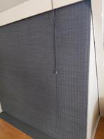 Grijsblauw bamboe rolgordijn, Huis en Inrichting, Gebruikt, 100 tot 150 cm, Ophalen of Verzenden, 150 tot 200 cm