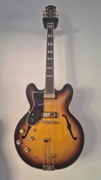 Epiphone Sheraton Frequensator Linkshandig, Vintage Sunburst, Muziek en Instrumenten, Ophalen, Zo goed als nieuw, Epiphone